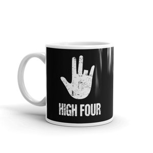 Distressed Missing Finger Mug, Amputated Finger Gift, Finger Amputee Get Well Gift – Ring Finger