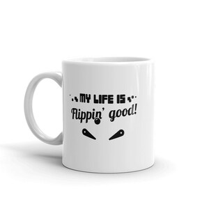 Retro Pinball Mug, Classic Pinball Gift, Funny Pinball Player Gift, 80s Arcade & Pinball Collector Mug