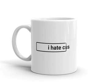 Funny Front End Developer Gift / Front End Development Gift / CSS Frontend Developer Mug