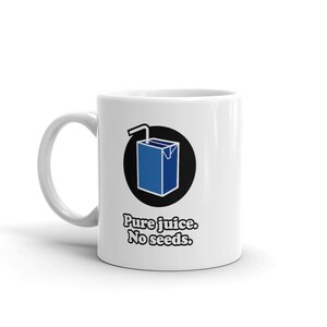 Vasectomy Mug, Funny Vasectomy Gift, Vasectomy Surgery Get Well Soon Gift, Vasectomy Recovery Mug - &quot;Pure Juice&quot;