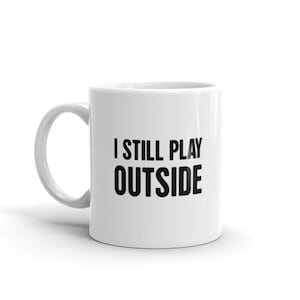 Ultralight Hiker Mug / Ultralight Hiking Gift / Funny Ultralight Hiking & Backpacking Mug – &quot;Outside&quot;