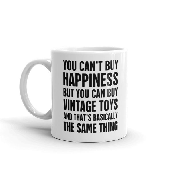 Vintage Toy Collector Gift / Toy Collecting Mug / Antique Toy Collector Mug