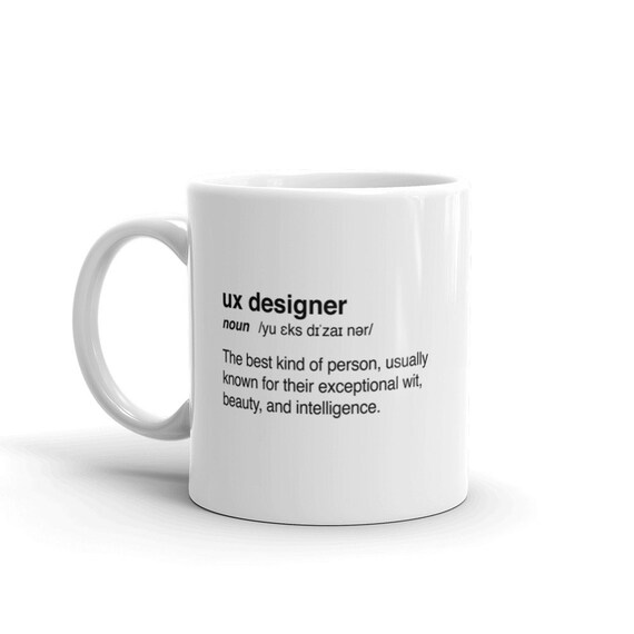 Scarp zoeken verraad User Experience Design Mok / UX Designer Gift / User - Etsy Nederland
