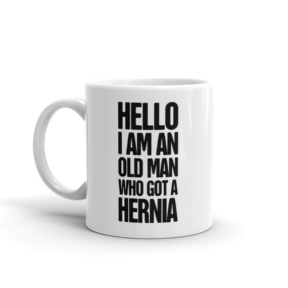Hernia Mug / Funny Hernia Recovery Get Well Soon Gift Etsy
