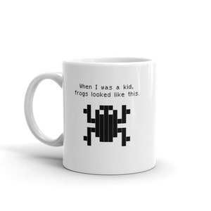 Funny Retro Arcade Mug, Classic Arcade Gamer Gift, 80s Arcade Game Mug, Retro Gamer Gift