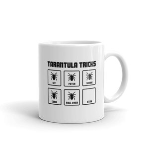 Tarantula Mug / Arachnid Spider Gift for Pet Arthropod Owners