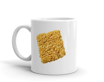 Block Of Ramen Mug, Funny Ramen Gift, Anime Mug, Japanese Anime Gift, Ramen Noodles Mug