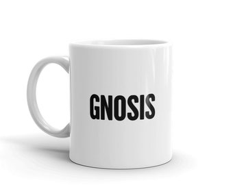 Caneca Gnosticismo / Presente Gnóstico para Gnósticos / Caneca Gnóstica Demiurgo – Arconte, Pleroma, Mônada, Sophia – "Gnose"