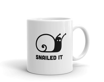 Funny & Cute Slakmok / Kawaii Slak cadeau voor schattige dierenliefhebbers - "Snailed It"