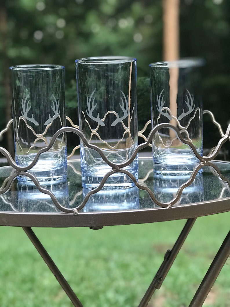 Personalized Etched Highball Glassesset of 4 Etsy