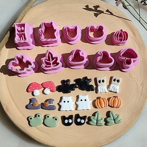 Halloween Bundle • Herbst • Herbst • Herbst • Halloween • Geist • Geist • Hexenhut • Fledermaus • Katze • Frosch