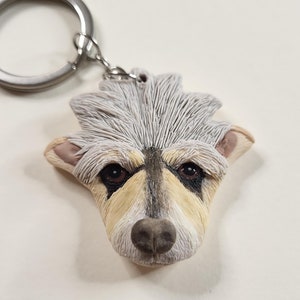 Custom Dog Keychain • Personalised Keyring • Gift For Dog Lovers