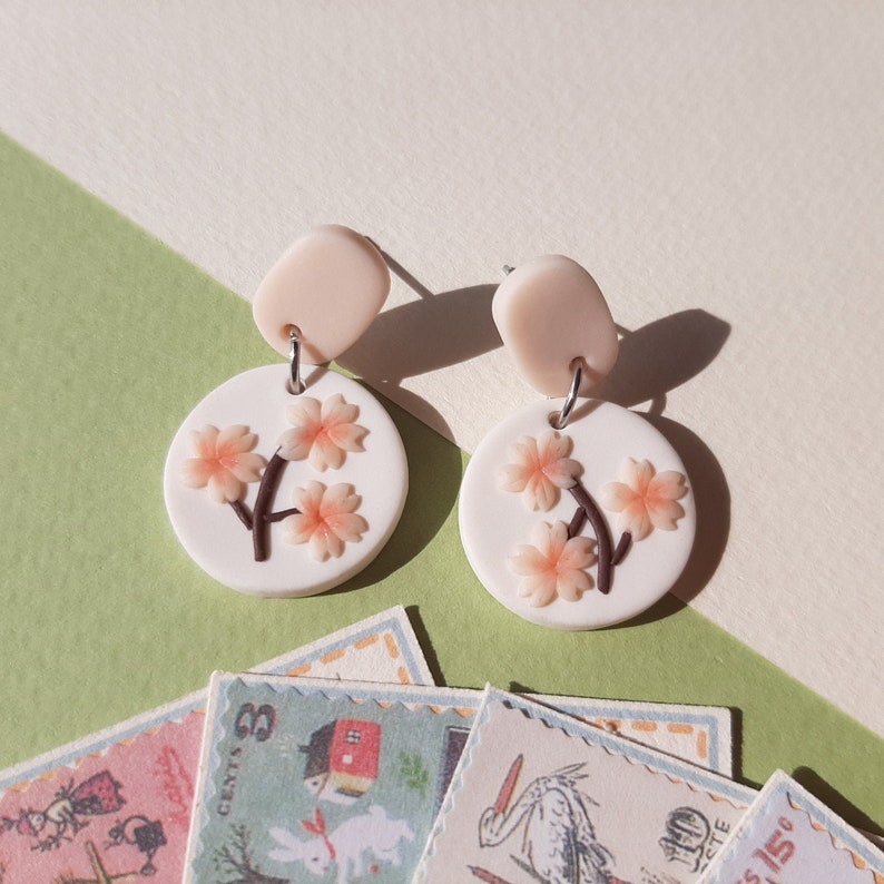 Sakura earrings