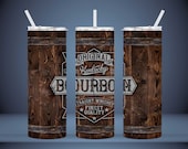 Kentucky Bourbon Barrel - 20oz. Straight Tumbler Digital PNG File Instant Download 300dpi Sublimation Design