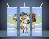 Shitter 39 s Full V2 - Christmas 20oz. Straight Tumbler Digital PNG File Instant Download 300dpi Sublimation Design (3 Designs Included)