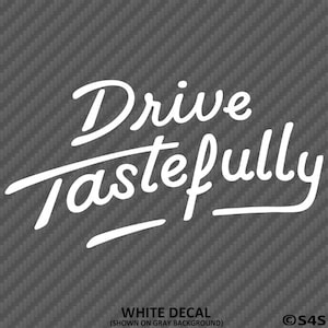 Drive Tastefully Automotive 4x4 Off-Road Sports Car Vinyl Decal Sticker - Choose Color