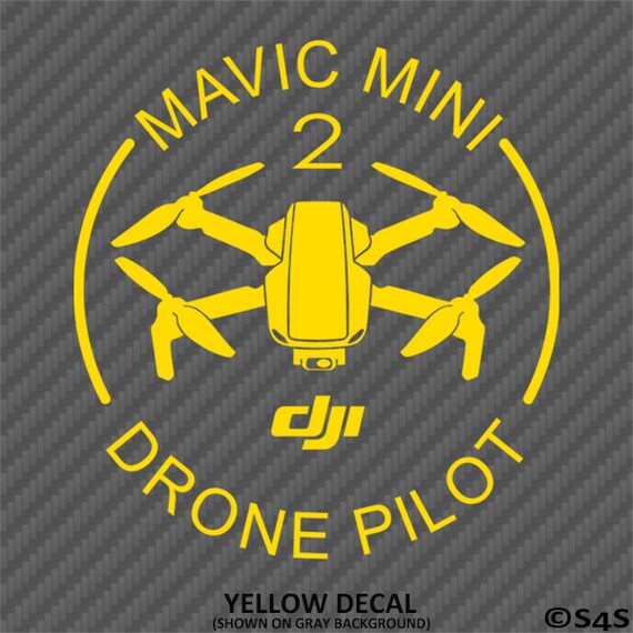 Buy DJI Mavic Mini 2 Pilot Drone Quadcopter UAS UAV Vinyl Decal