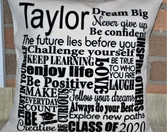 Download Graduation Pillow Etsy