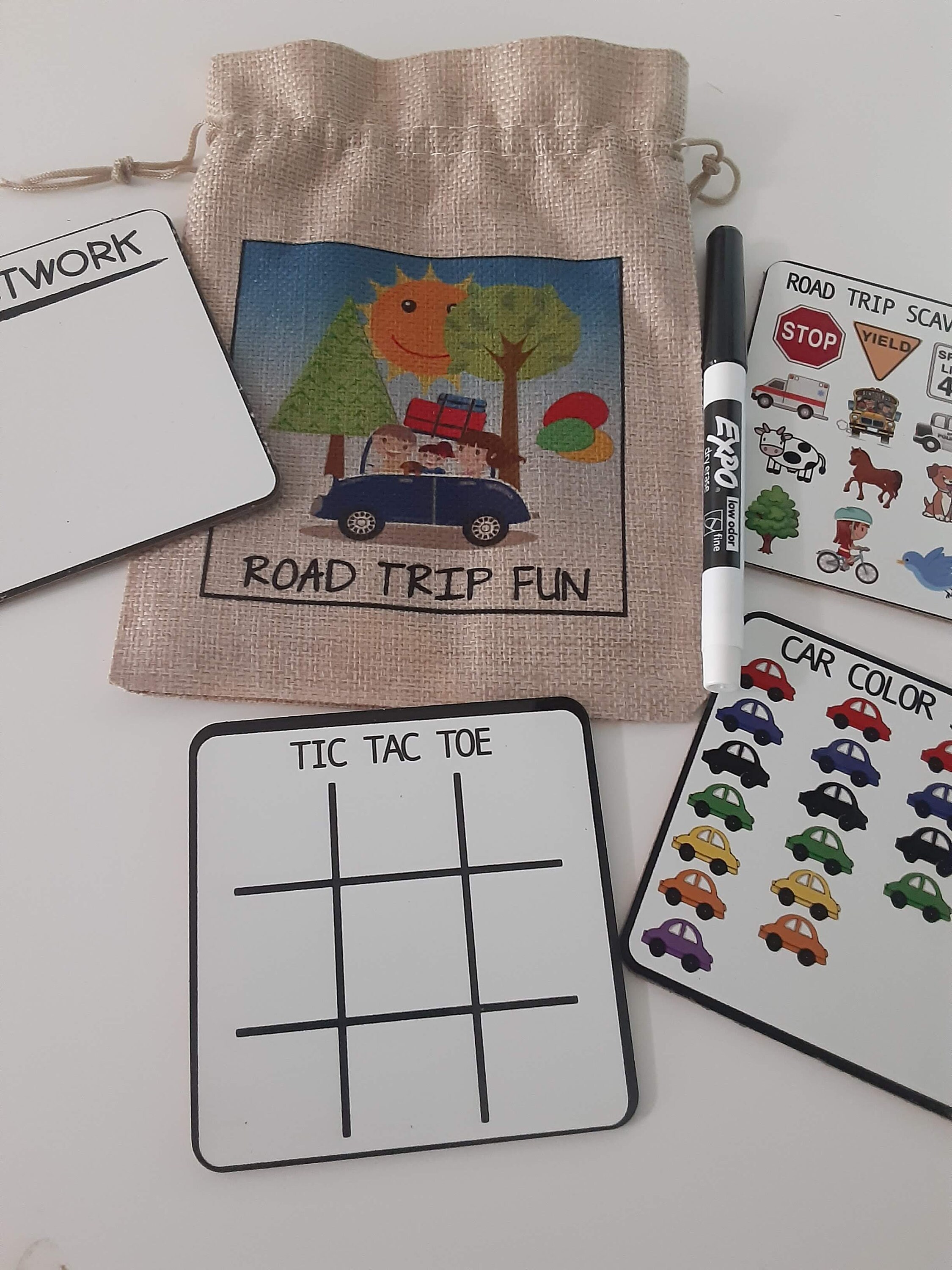 Travel Dry Erase Board Game Kid