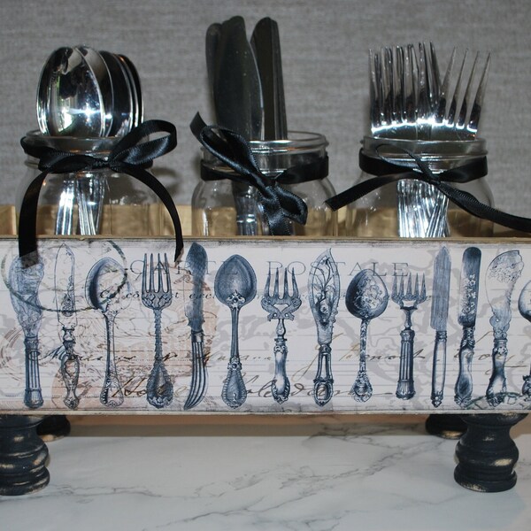 Utensil Caddy Etsy