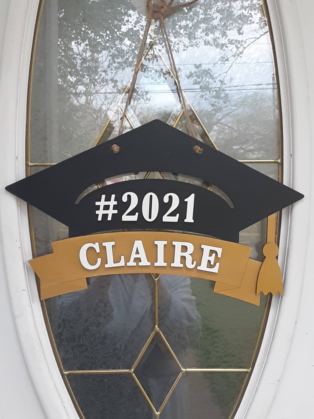 Graduation Door Hanger, Grad Door Hanger, Graduation Decor Etsy