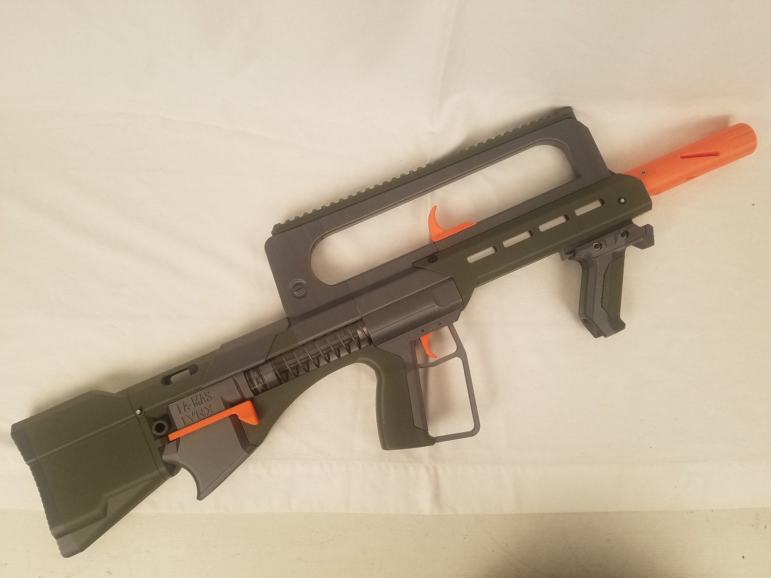 Lynx FAMAS Nerf Blaster 3dprinted printed Parts Only NOT a Etsy Hong