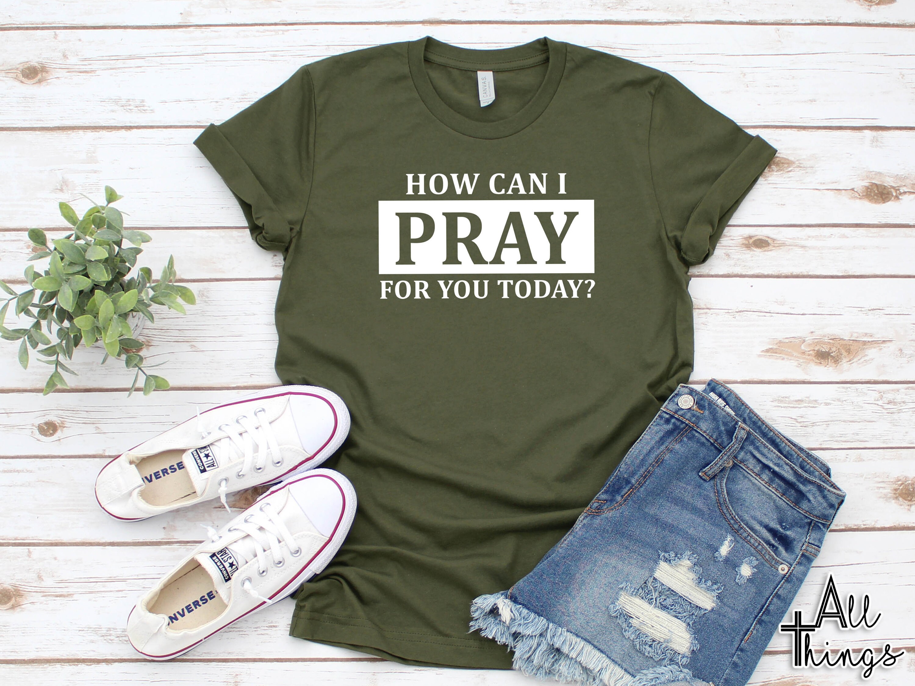 How Can I Pray For You T Shirt Christian Gift For Woman Or Etsy