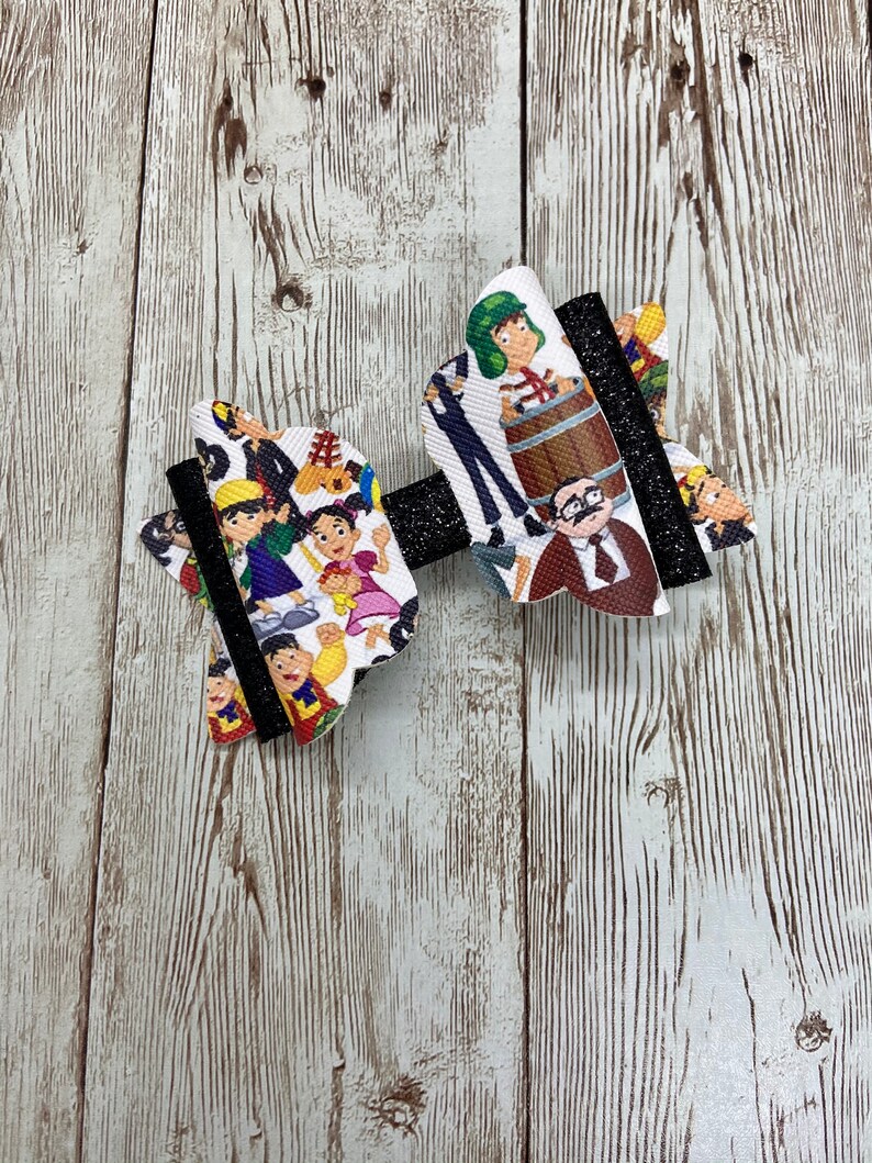 El chavo hair bow character bows chavo del ocho girls bows