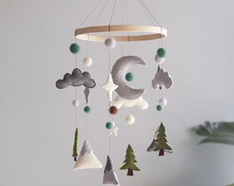 Felt Mobile Kit Etsy Felt Mobile Kit Etsy