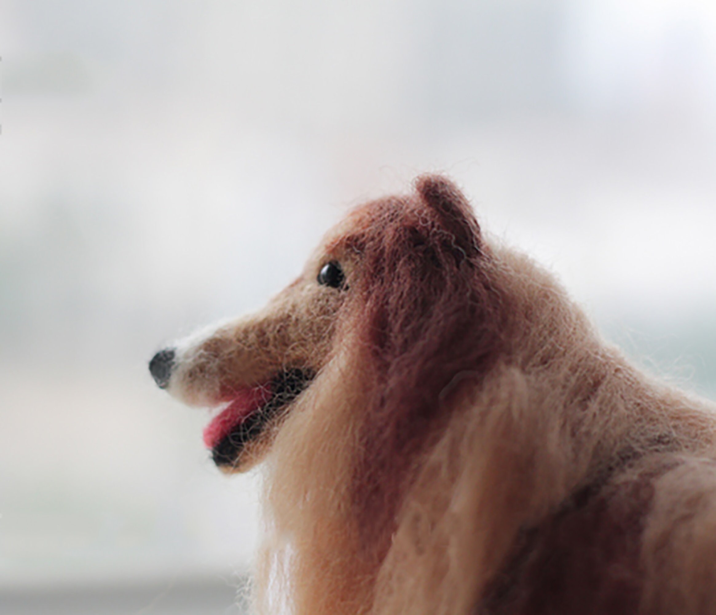 Needle Felt Dog Kit DIY Felting Wool Kit Felting Craft Etsy