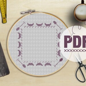 Adventure Canoe Cross Stitch Sampler (Digital Pattern, Easy Download)