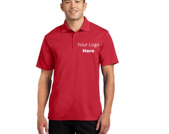 Custom Embroidered Polo! Sport-Tek ST650 Micropique Sport-Wick ® Polo; Custom Polo; Business Shirt.  High-Quality Performance Custom Polo!