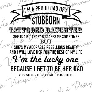 Stolzer Vater | SVG-Datei | Schneiden Datei | Dxf| Png | Jpeg | Sofortiger Download