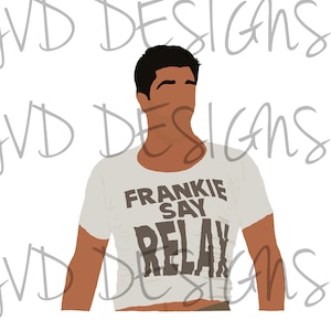 Ross Friends Clipart Sticker PNG FILE