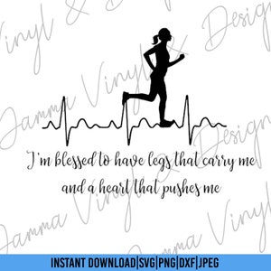 Runner Love|SVG File|Cutting File|Dxf|Png|Jpeg|Instant Download