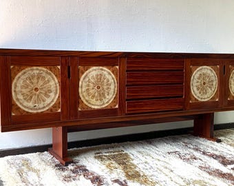 Mid century 1970's Gangso Mobler Danish rosewood credenza - sideboard, Poul H. Poulsen