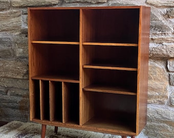 Mid century Danish rosewood bookcase - record cabinet - Poul Hundevad