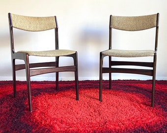 Pair of Danish rosewood chairs - Erik Buch