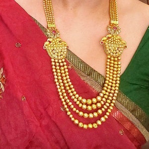 Mohan Mala Golden Long Haram Long 