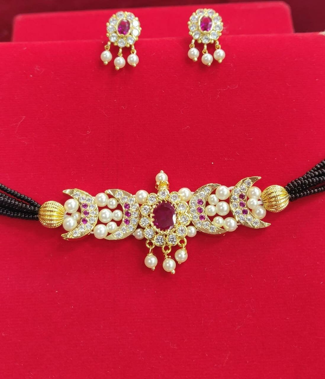 Peshwai Jewellery Set Artificial Maharashtrian Jewellery