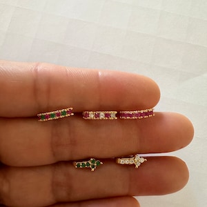CZ Gold Plated Fake Nose Ring For Women |Faux Nose Pin |No nose piercing required |Bridal Jewelry | Nose Hoop |Nose Jewelry | Ear Cuff| SALE