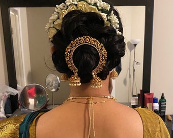 Antique Finish Juda Pin: Indian Bridal Hair Jewelry
