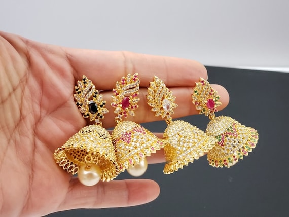 Ad jhumka earrings deals