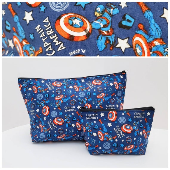 CAPTAIN AMERICA College Essentials Toiletry Bag With Matching - Etsy