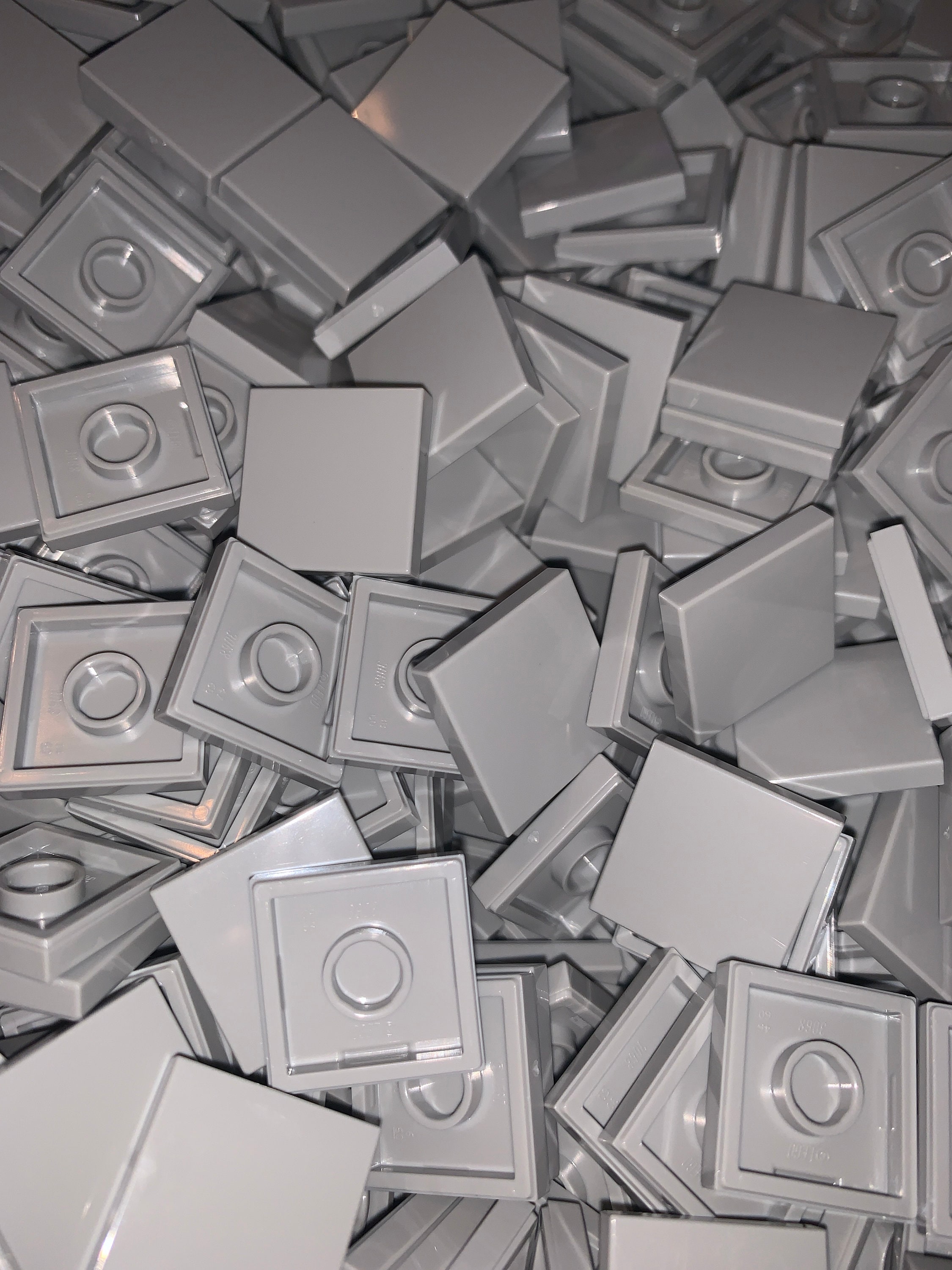 LEGO 2x2 Tiles - Choose Color and Quantity - Gray Black