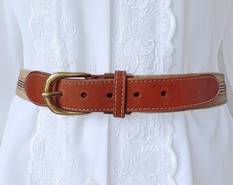1980s Burberrys Belt, 1980s Burberry Item, 80s Plaid Belt  display picture 2