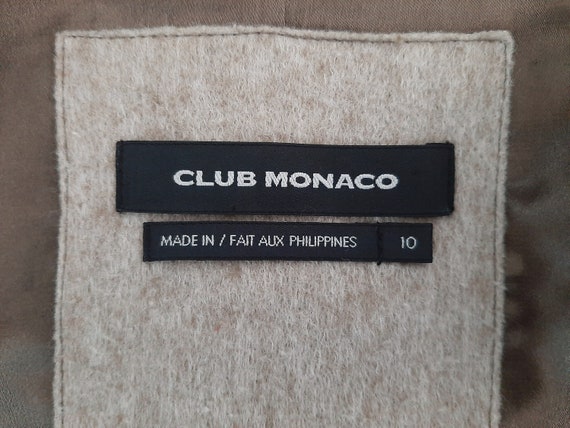 Club Monaco 1990s Jacket, Women's Brown 1990s Jac… - image 9