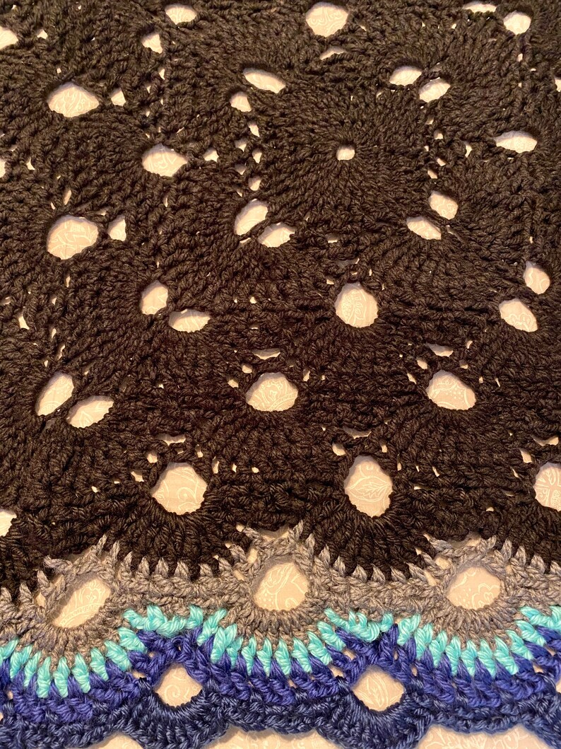 Crochet Baby Blanketchunky Yarn. Afghan. Baby Shower Gift Etsy