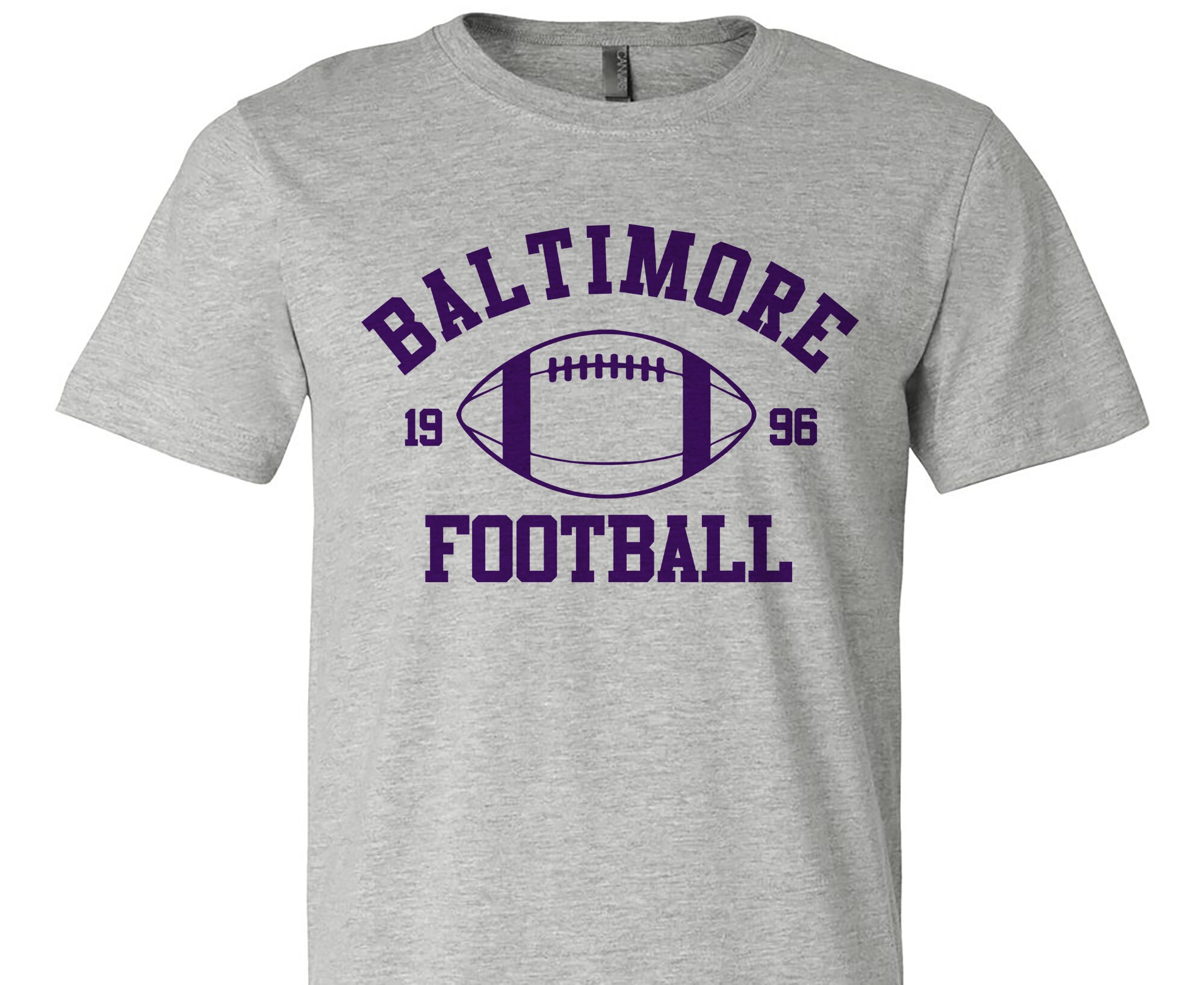 Baltimore Football T-shirt Baltimore Football Tee - Etsy