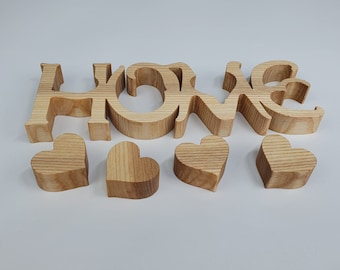 home and heart logo pattern
